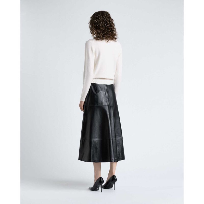 Cue Merino Cashmere Blend Mock Neck Knit image number 1